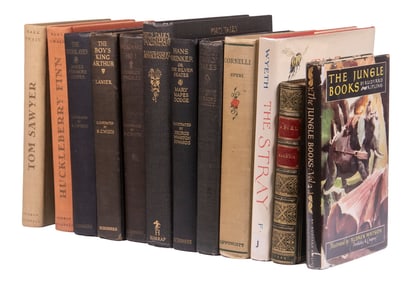 (12) GOLDEN AGE ILLUSTRATED BOOKS