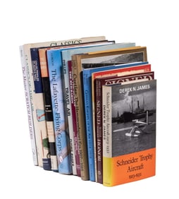 (12) BOOKS ON HISTORICAL AIRCRAFT