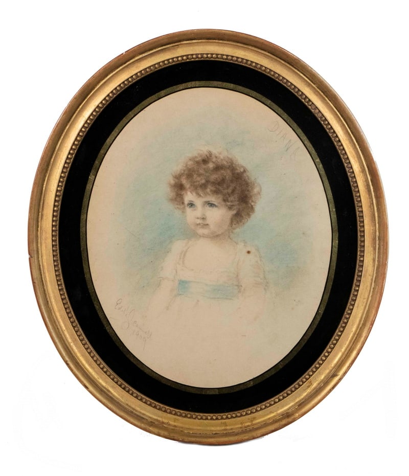 EDITH MAUD SUSANNA SCANNELL (UK, 1852-1940) (1 of 3)