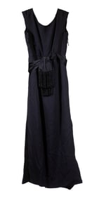DESIGNER EVENING GOWN BY MALCOLM STARR, NEW YORK