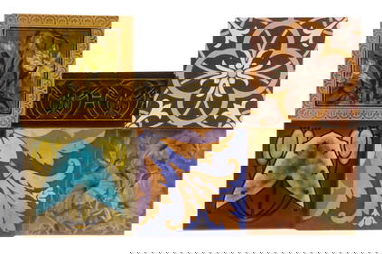 ANTIQUE EUROPEAN CERAMIC TILES (1 of 1)