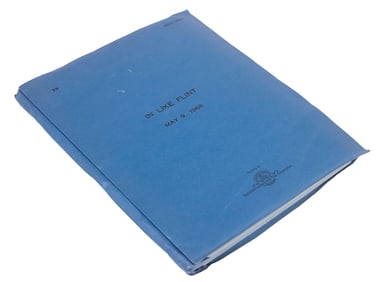 ORIGINAL MOVIE SCRIPT "IN LIKE FLINT"