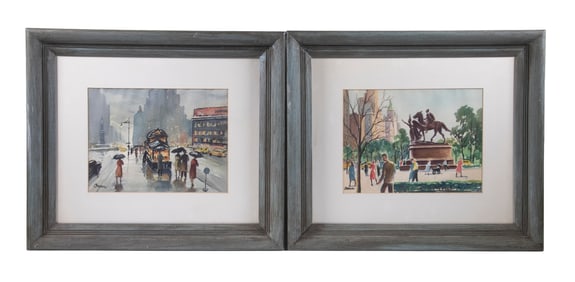 EDWIN OMAN (NY/IL, 1905-1985)