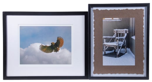 (2) FRAMED PHOTO PRINTS