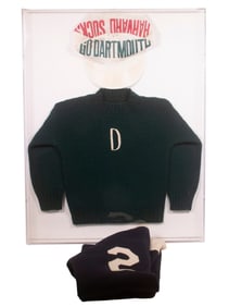 1920'S VINTAGE DARTMOUTH JERSEYS, ONE IN CASE