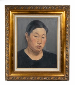 PORTRAIT OF A STOLID ASIAN WOMAN