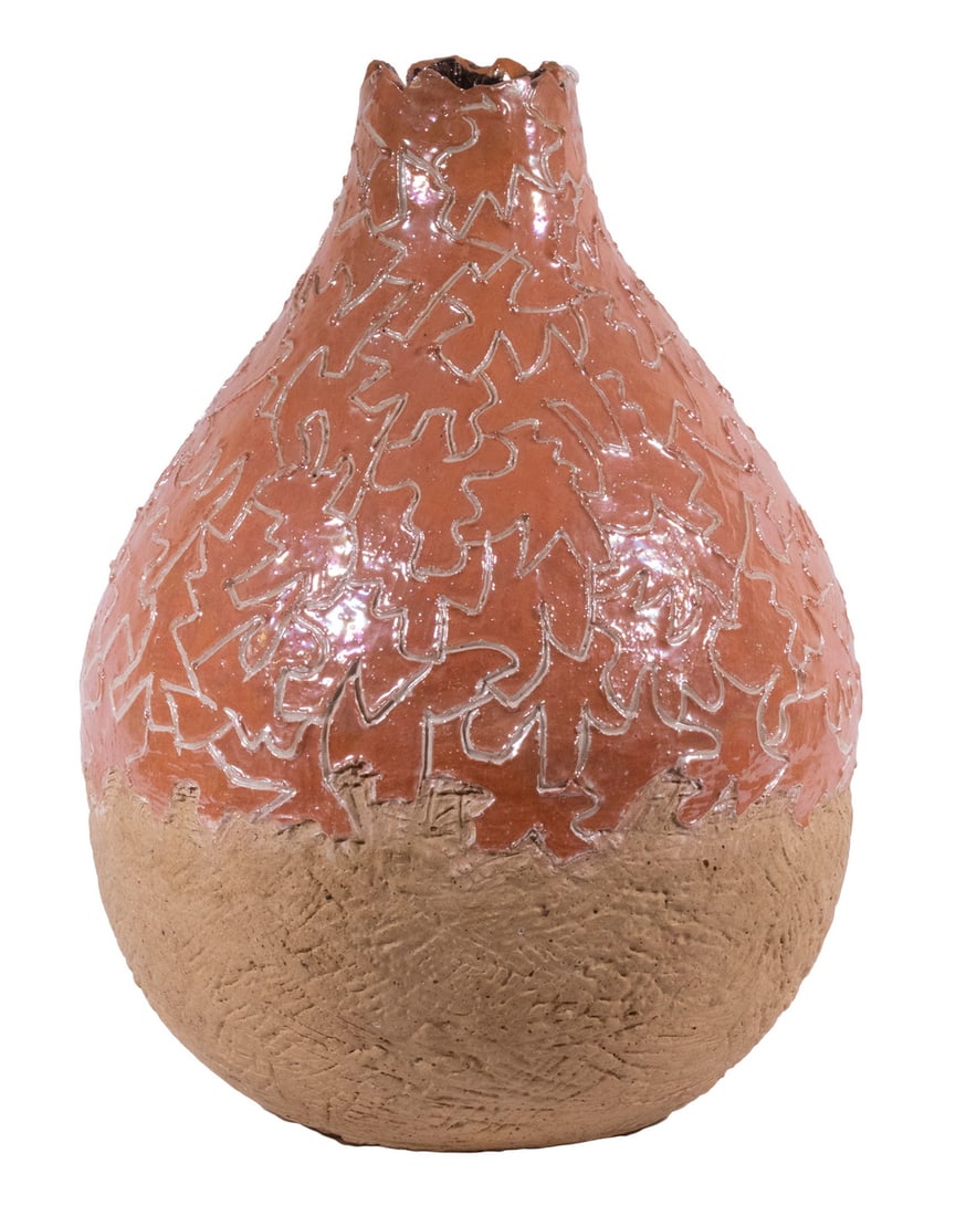 MIDCENTURY ART POTTERY VASE (1 of 2)