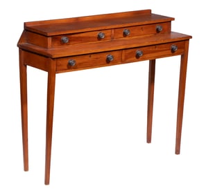 19TH C. PINE HALL TABLE