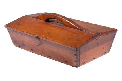 PINE PORTABLE SEWING BOX