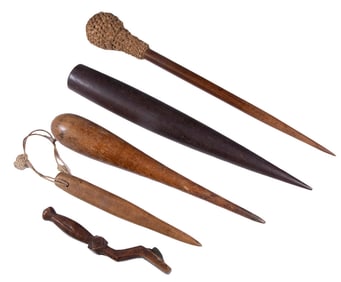 (4) TREENWARE FIDS & (1) COD GUTTER