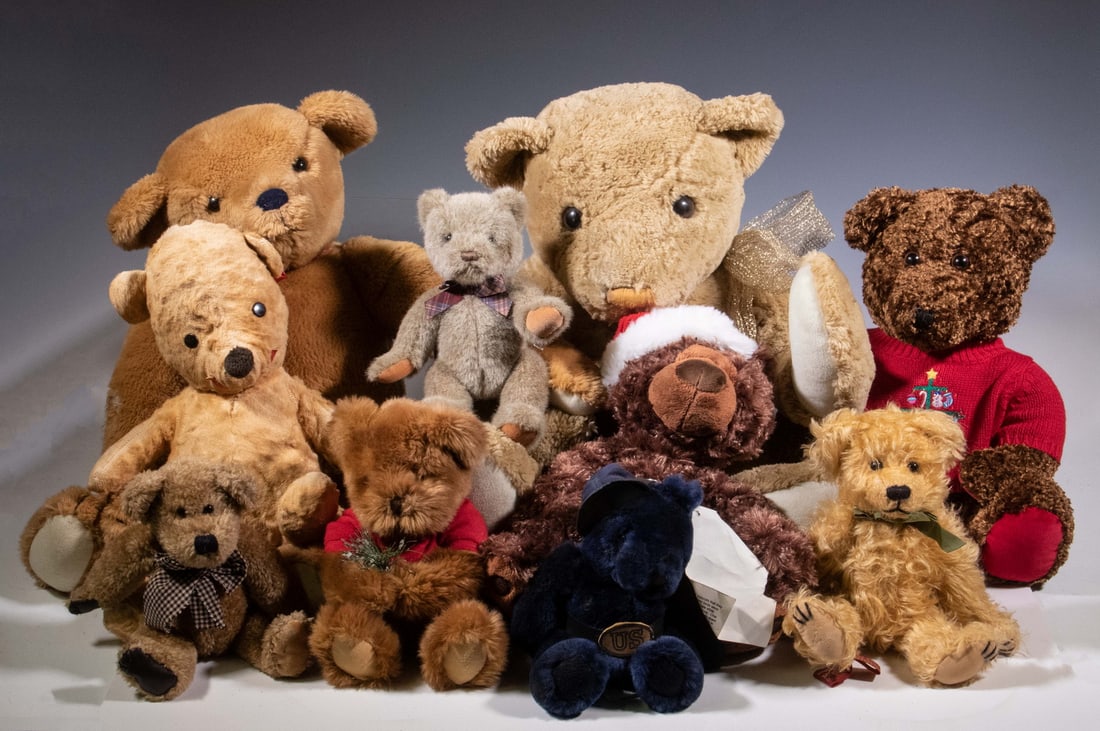 (10) ASSORTED STUFFED TEDDY BEARS (1 of 7)