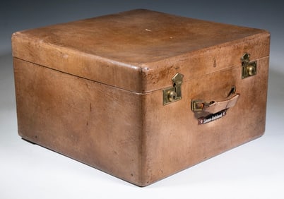 MARK CROSS LEATHER SUITCASE