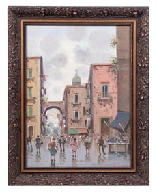 MIDCENTURY CONTINENTTAL STREET SCENE