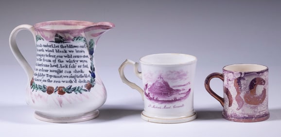 ENGLISH LUSTREWARE POTTERY