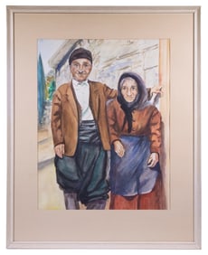 SAVVAS KOURTELLIS (20TH C GREEK/AMERICAN)