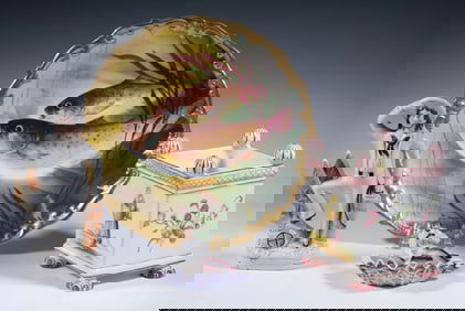 (4 PCS) EUROPEAN CHINA & POTTERY