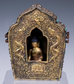 NEPALESE PORTABLE SHRINE