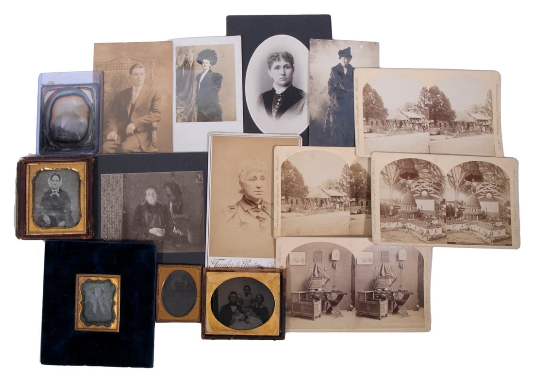 GROUP VINTAGE PHOTOS: DAGS, AMBROS, CDV'S & CAB CARDS (1 of 4)