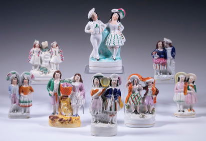 STAFFORDSHIRE FIGURINES