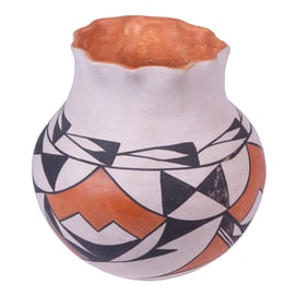 N. SARRACINO ACOMA JAR, SIGNED
