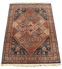 AFSHAR STYLE BELGIAN RUG (5'7"x8')