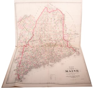 1890 MAINE ATLAS