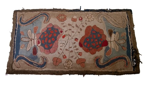 MAINE MADE HOOKED RUG 36" x 66"