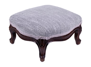 VICTORIAN ROSEWOOD FOOTSTOOL