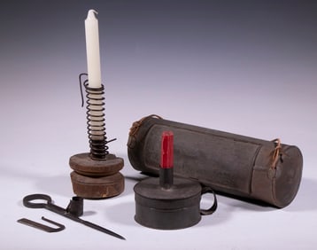 (4) EARLY LIGHTING ACCESSORIES