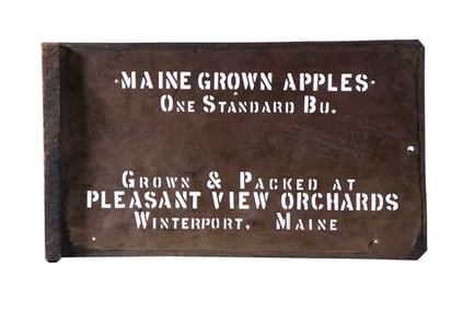 MAINE APPLE ORCHARD COPPER STENCIL
