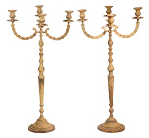 PR METAL BANQUET-HEIGHT CANDELABRA