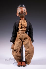 VINTAGE HOBO CLOWN MARIONETTE