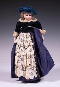 ANTIQUE BISQUE HEAD DOLL