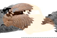 WICKER VOLKSWAGEN BEETLE AUTOMOBILE
