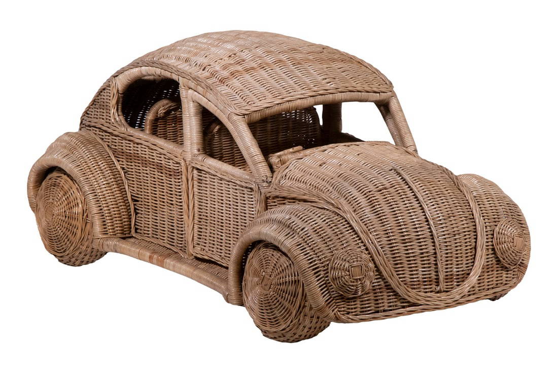 Wicker Volkswagen Beetle Automobile Auction