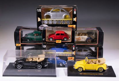 VINTAGE MAISTO VOLKSWAGEN DIE CAST METAL CARS