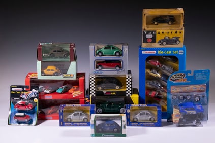 VINTAGE DIE-CAST METAL VOLKSWAGEN TOY CARS