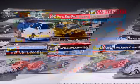 VINTAGE REVELL VOLKSWAGEN MODEL KITS