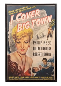FRAMED FULL SHEET MOVIE POSTER