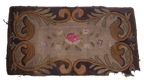 WALDOBORO COTTAGE HOOKED RUG