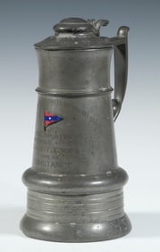 PENATAQUIT CORINTHIAN YACHT CLUB PEWTER TROPHY