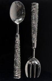 PR SILVER SERVING UTENSILS