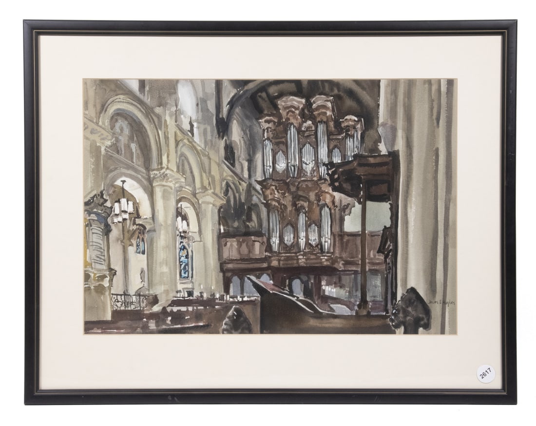 JAMES E. (JIM) HUGHES (ME/NJ/UK, 1929 - ) (1 of 3)