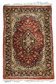 KASHAN STYLE SILK MAT