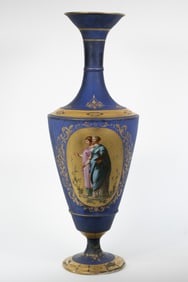 PORCELAIN TALL VASE
