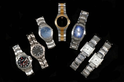 (7) MENS WRISTWATCHES