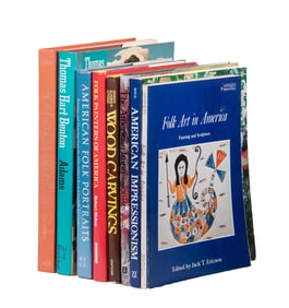 (8) BOOKS ON AMERICAN ART