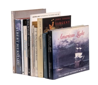 (12) BOOKS ON AMERICAN ART