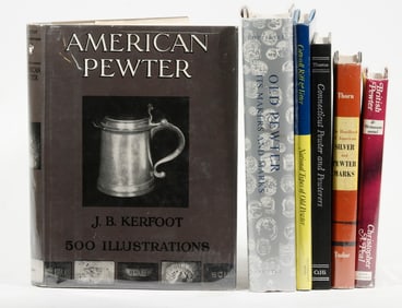 (6) BOOKS ON PEWTER