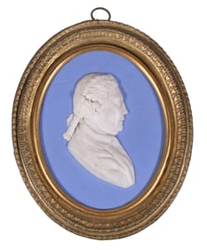 WEDGWOOD PORTRAIT OF LORD AUGUSTUS KEPPEL (1725-1786)